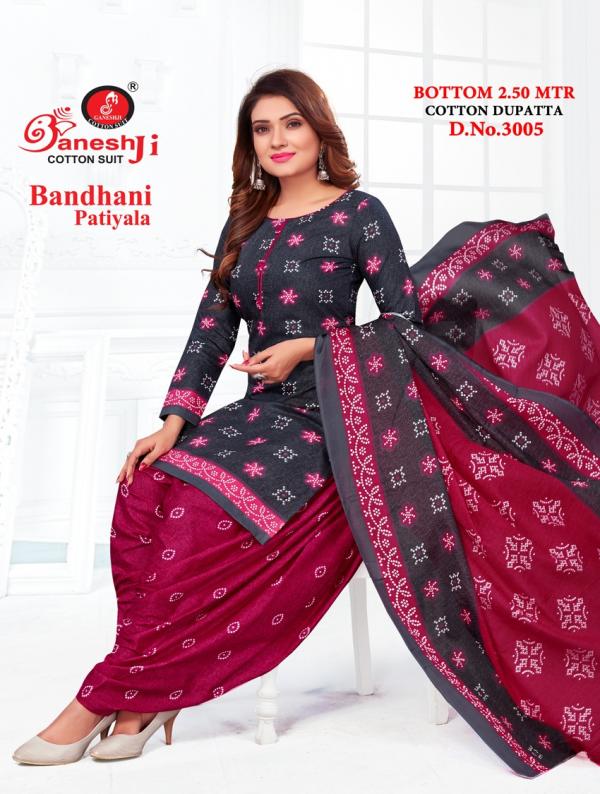 Ganeshji Bandhani Vol-3 cotton Printed Dress Material